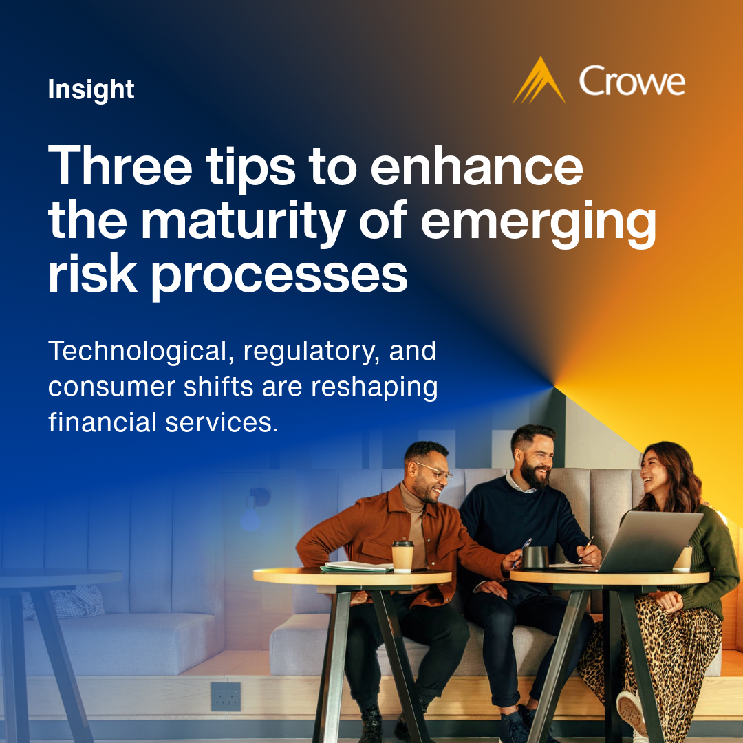 Emerging Risks in Financial Services | Crowe UK