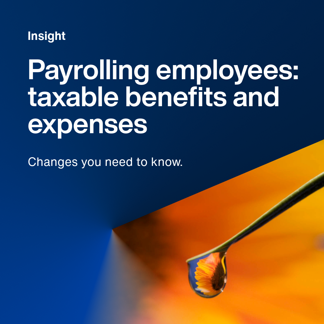 Payroll Benefit in Kind changes Crowe UK
