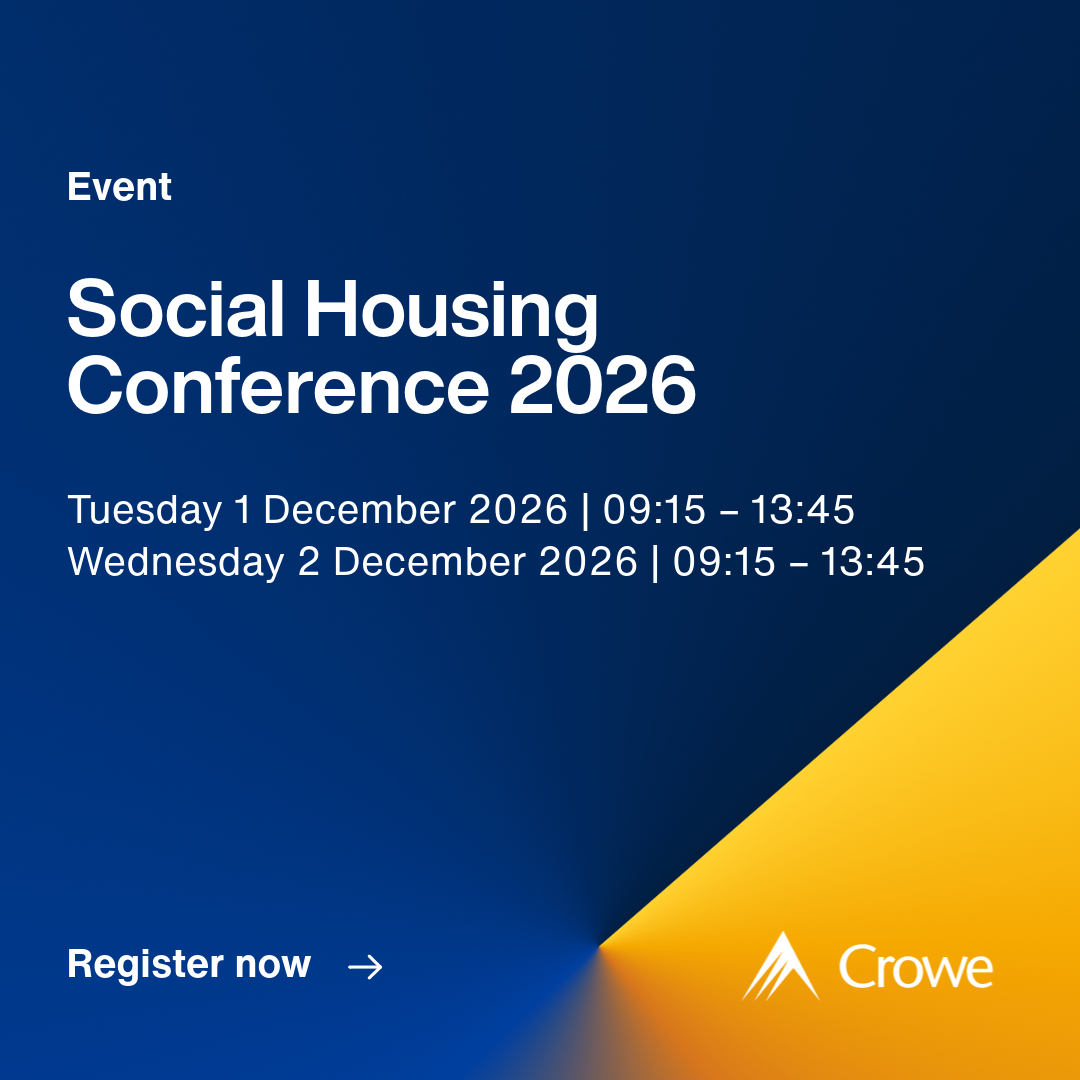 Social Housing Conference 2026 | Crowe UK