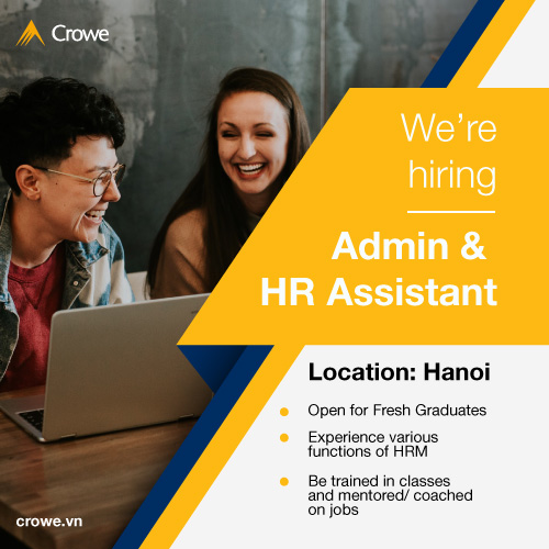 Admin Hr Assistant Crowe Vietnam