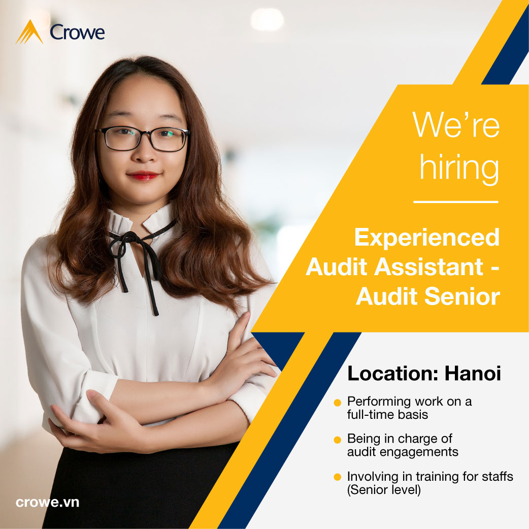 Experienced Audit Assistant - Audit Senior 2020  