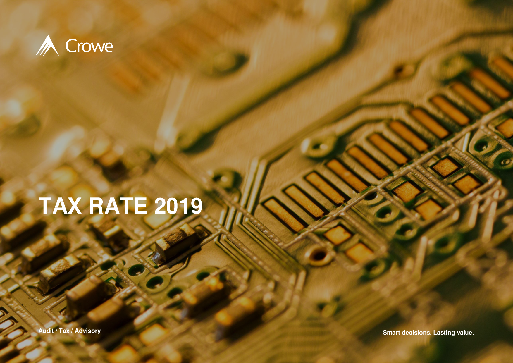 Tax Rate Summary 2019