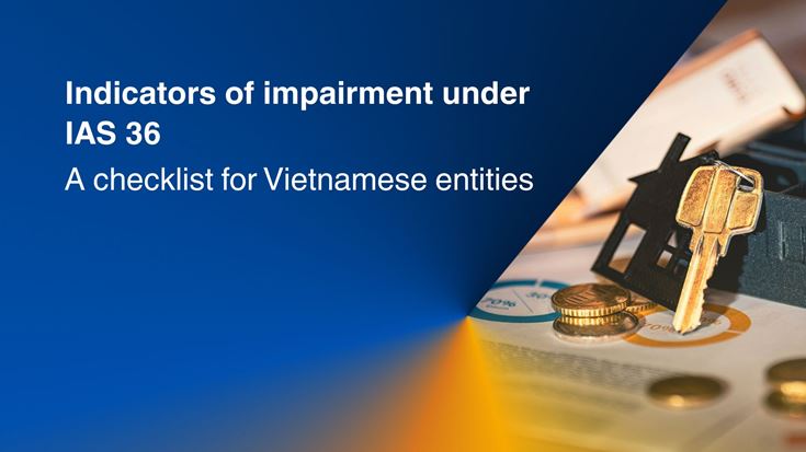 Indicators of impairment under IAS 36