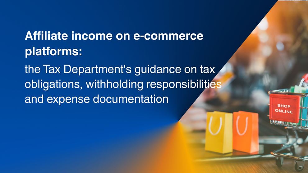 Affiliate Income on E-commerce Platforms: Tax Obligations and Withholding Requirements