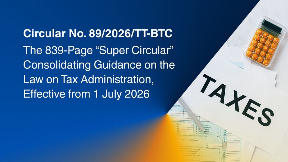 Circular No. 89/2026/TT-BTC