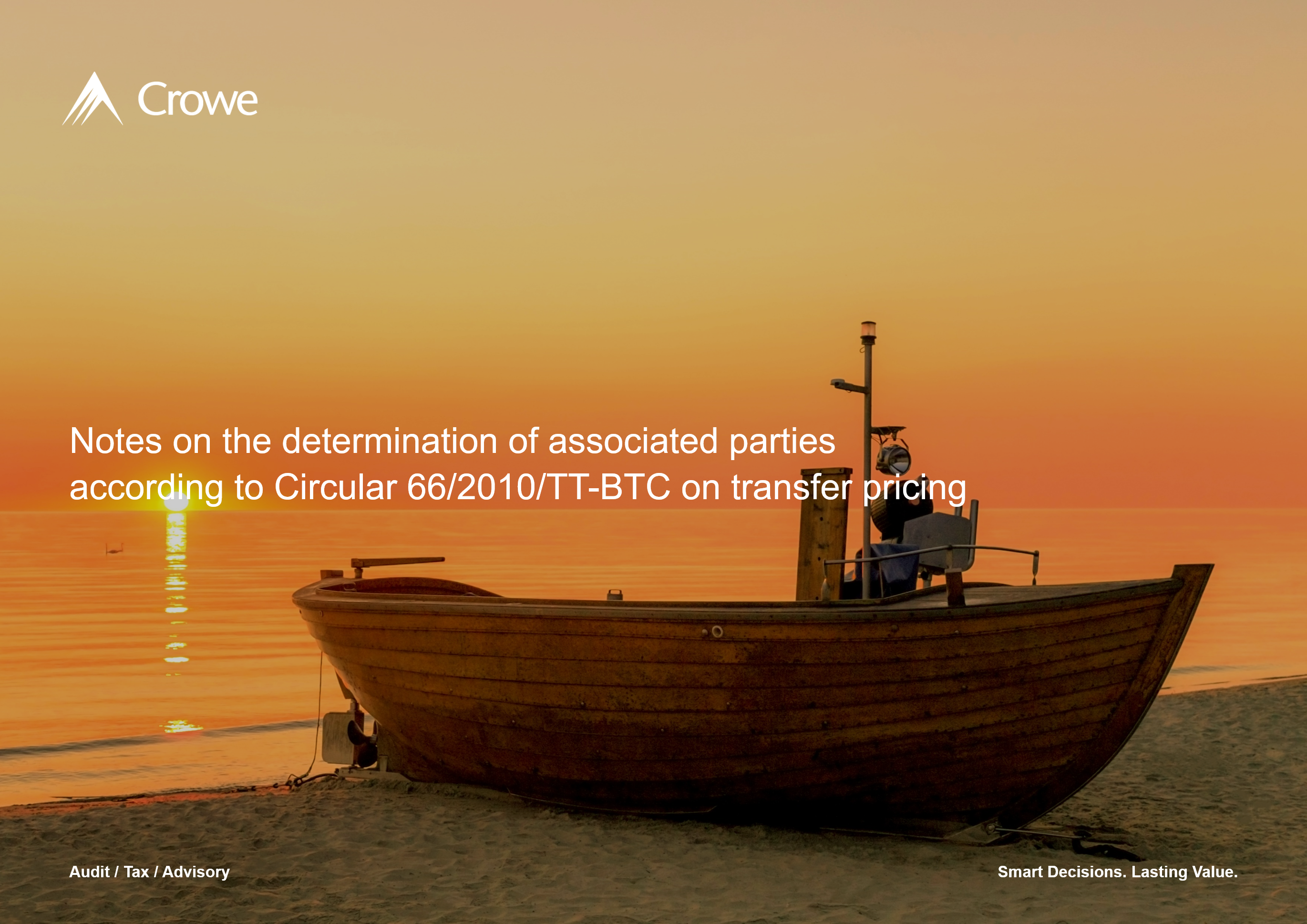 Notes on the determination of associated parties on transfer pricing