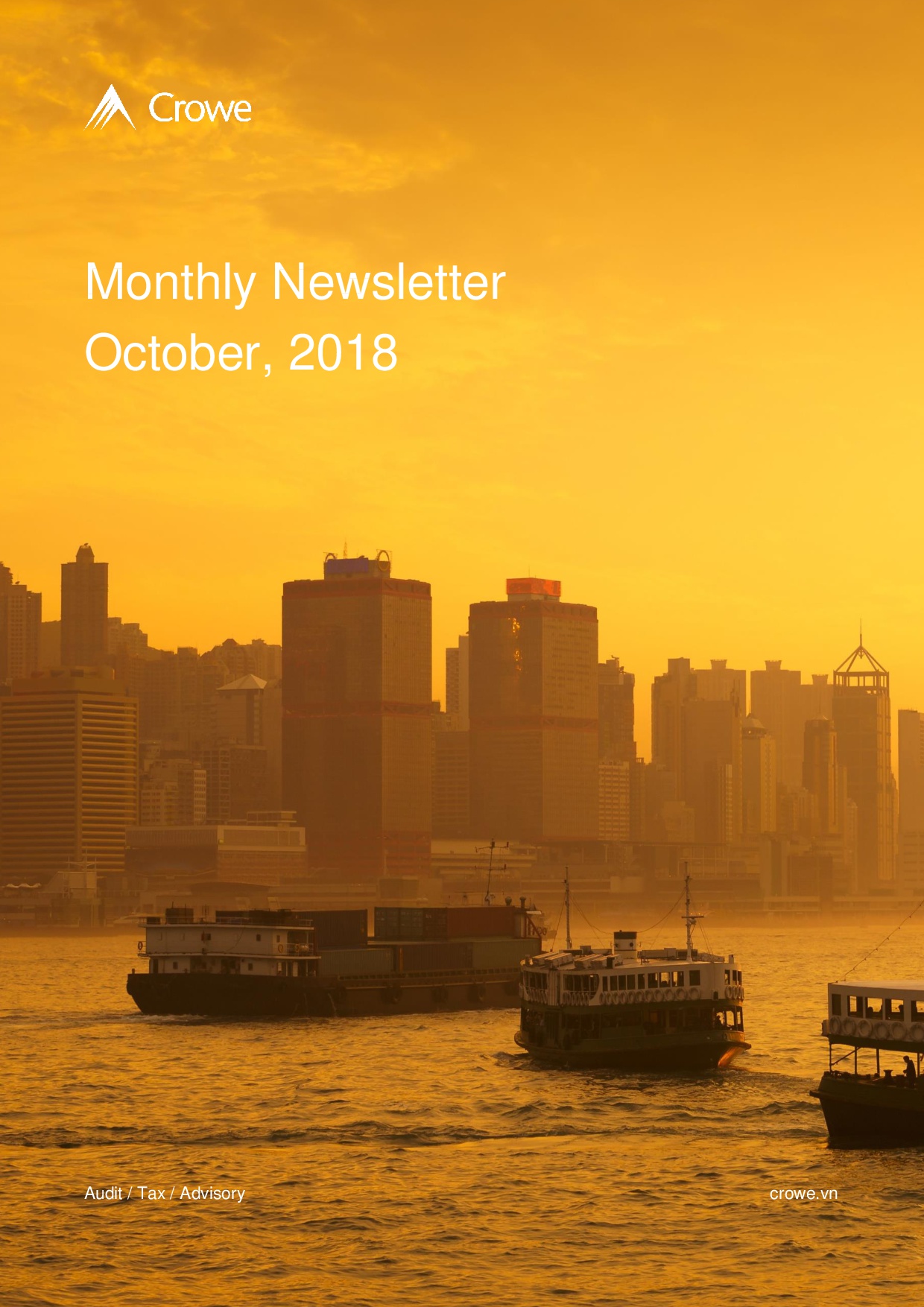 Monthly Newsletter October 2018