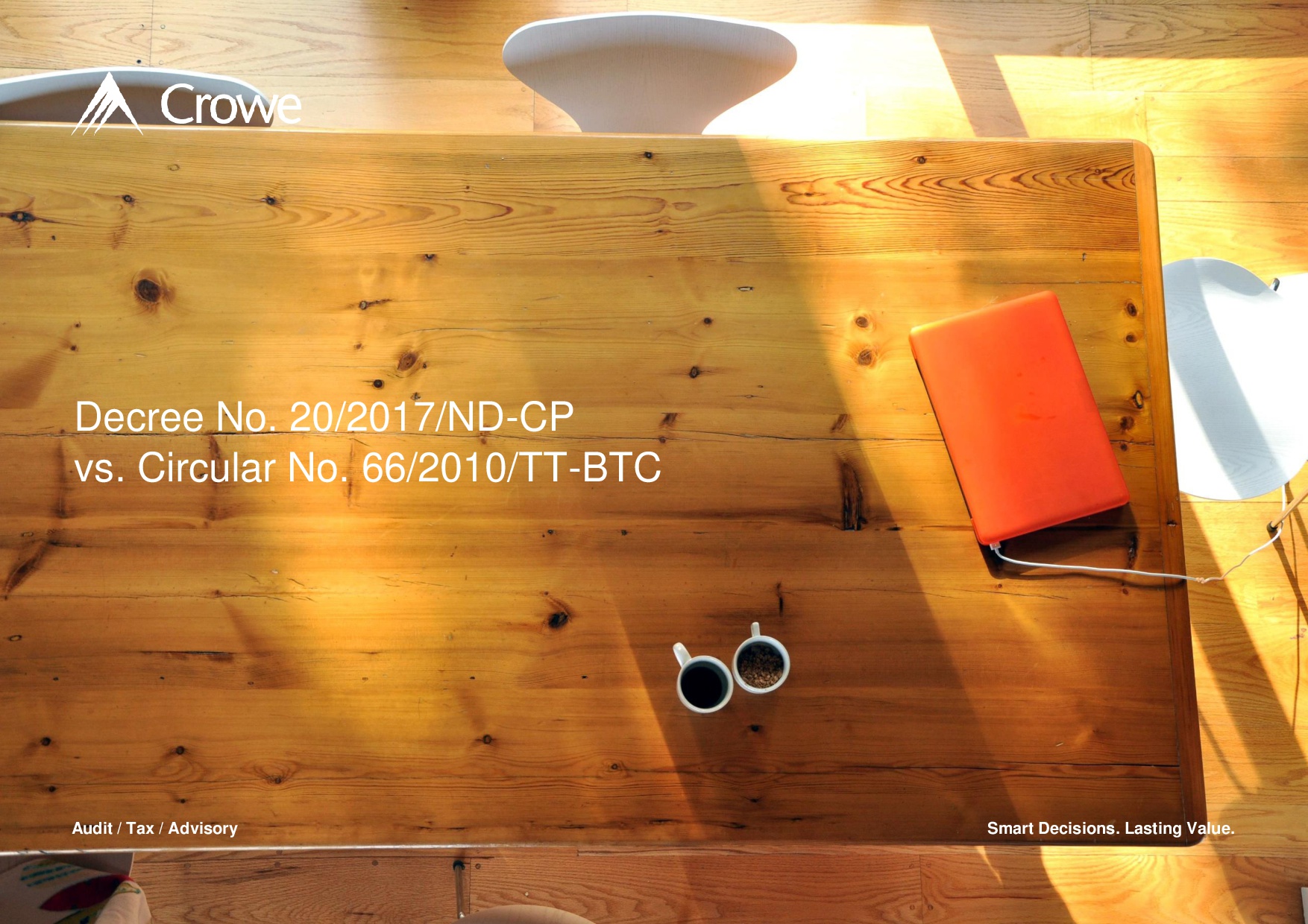 Decree No. 20/2017/ND-CP vs. Circular No. 66/2010/TT-BTC