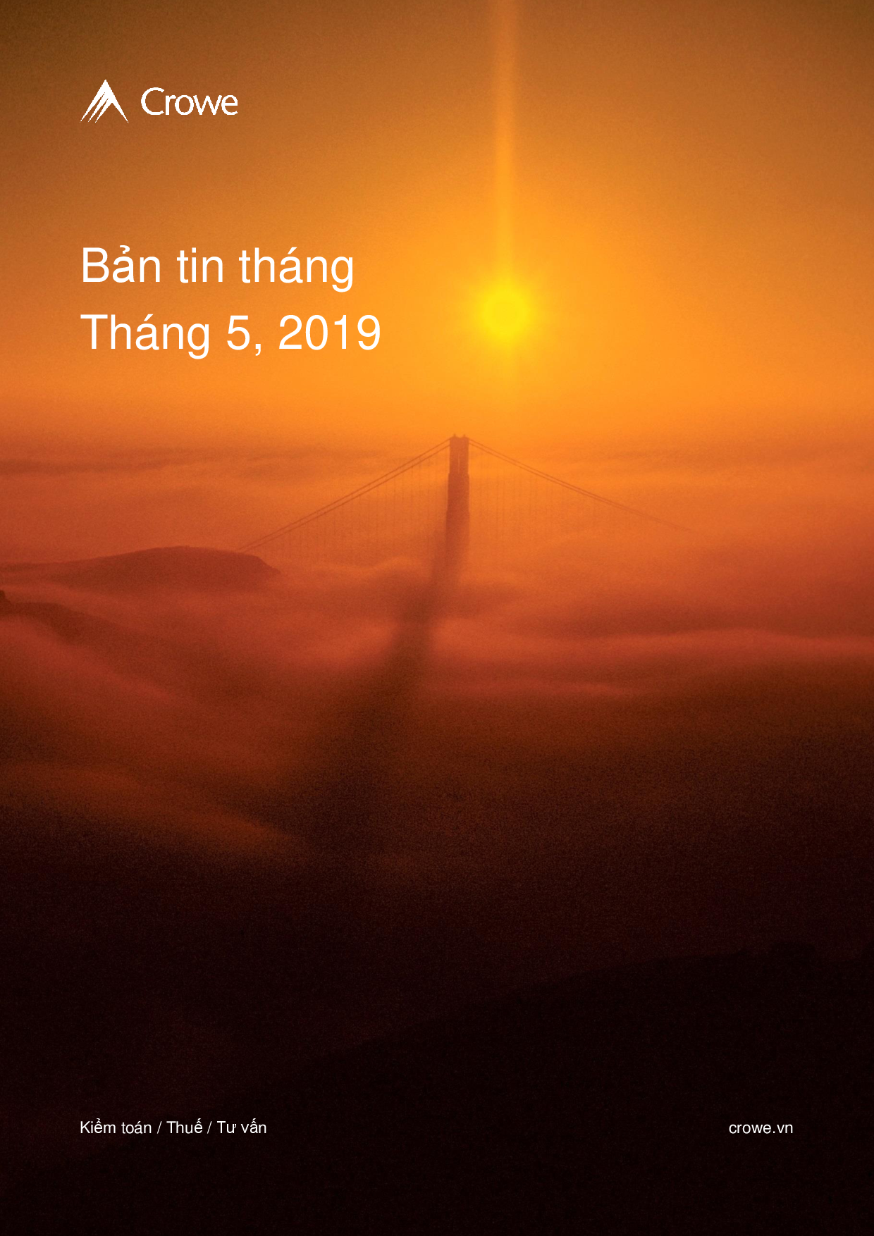 Bản tin tháng Tháng 5, 2019