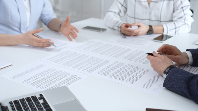 Supplier contract and invoice reviewed before payment