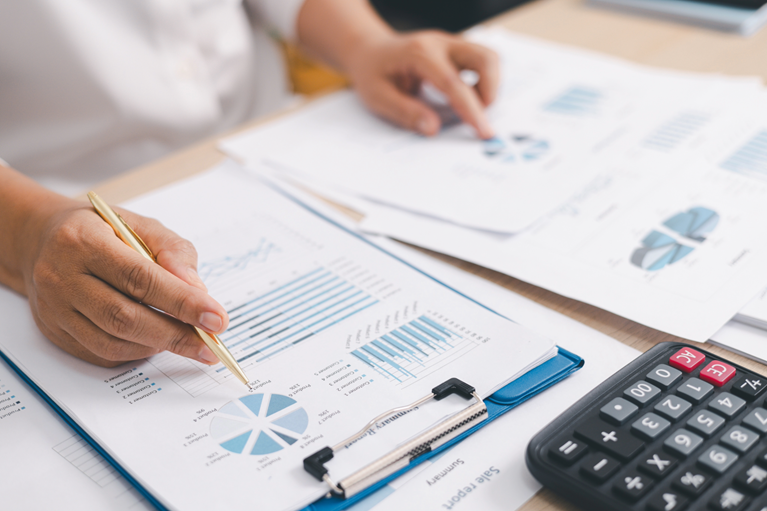Professional matching an expenditure to supporting records