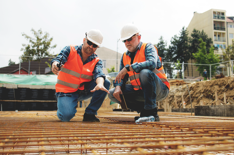 Supervisor observing a practical process walkthrough
