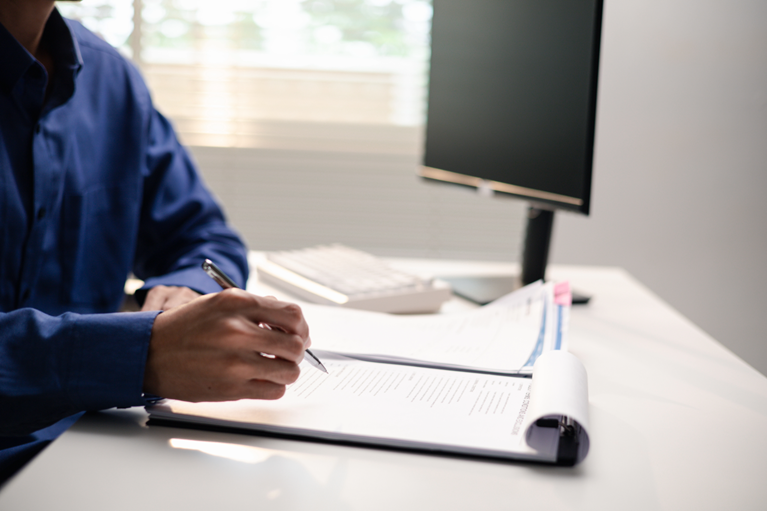Reporting schedule prepared for a defined purpose