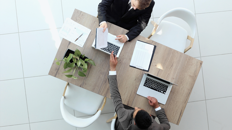 Workplace regulations and employee records prepared for review